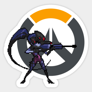 Overwatch - 16-Bit Widowmaker W/ Logo Sticker